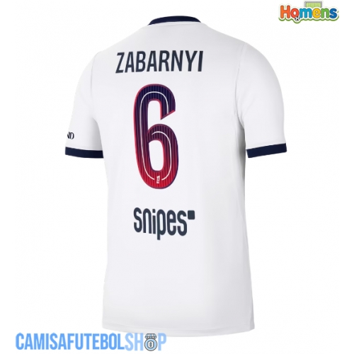 Camisa de time de futebol Paris Saint-Germain Ilya Zabarnyi #6 Replicas 2º Equipamento 2026-27 Manga Curta